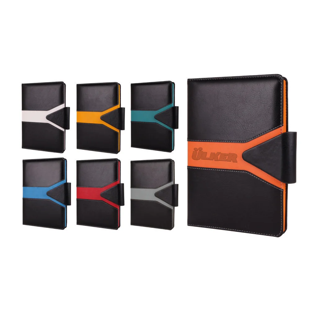 Çamlıdere Kırmızı Tarihsiz Defter (15x21 cm)