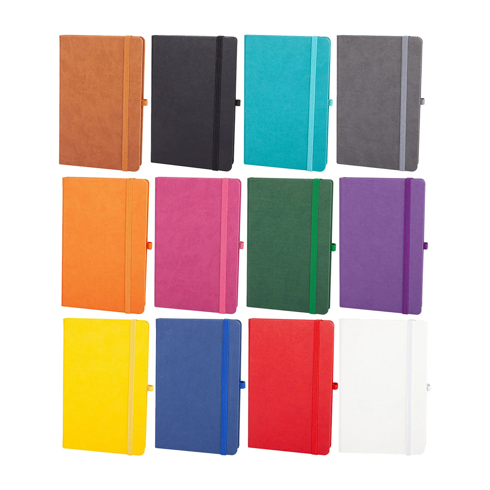 Dışkapı Siyah Tarihsiz Defter (13x21 cm)