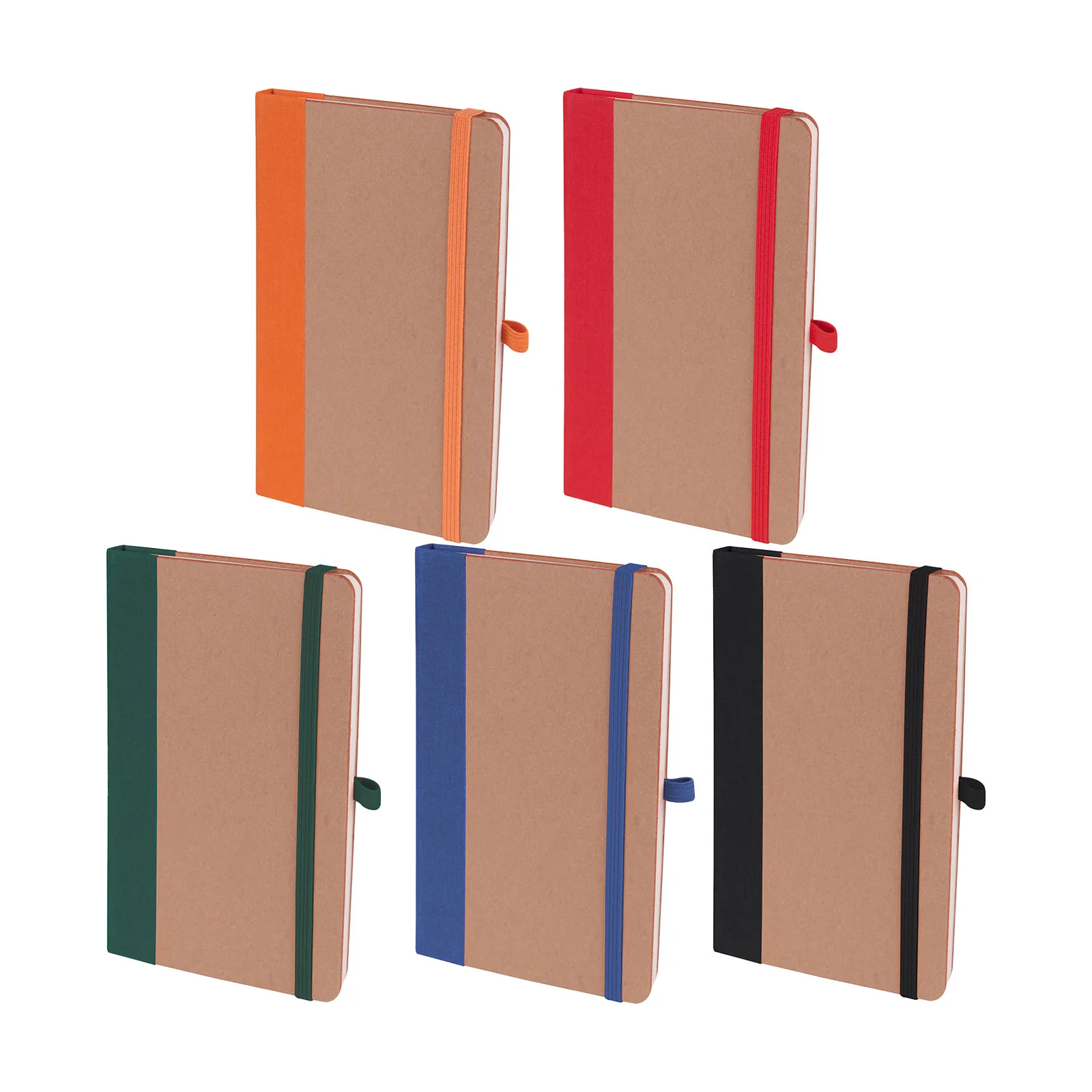 Siteler Siyah Tarihsiz Defter (13x21 cm)