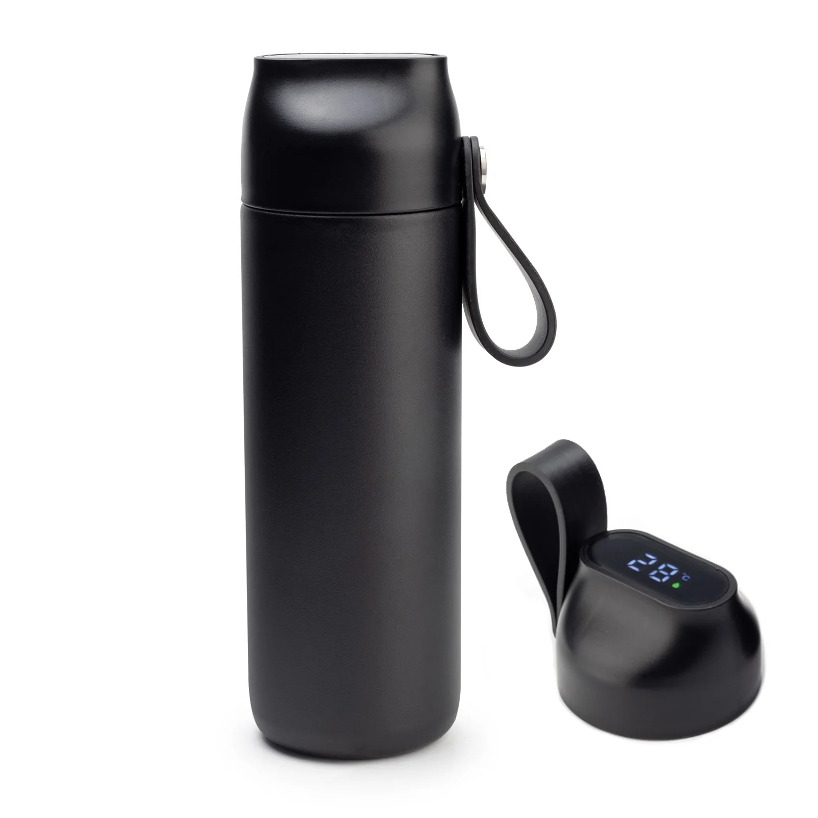 Keban Siyah 600 ml Dereceli Termos