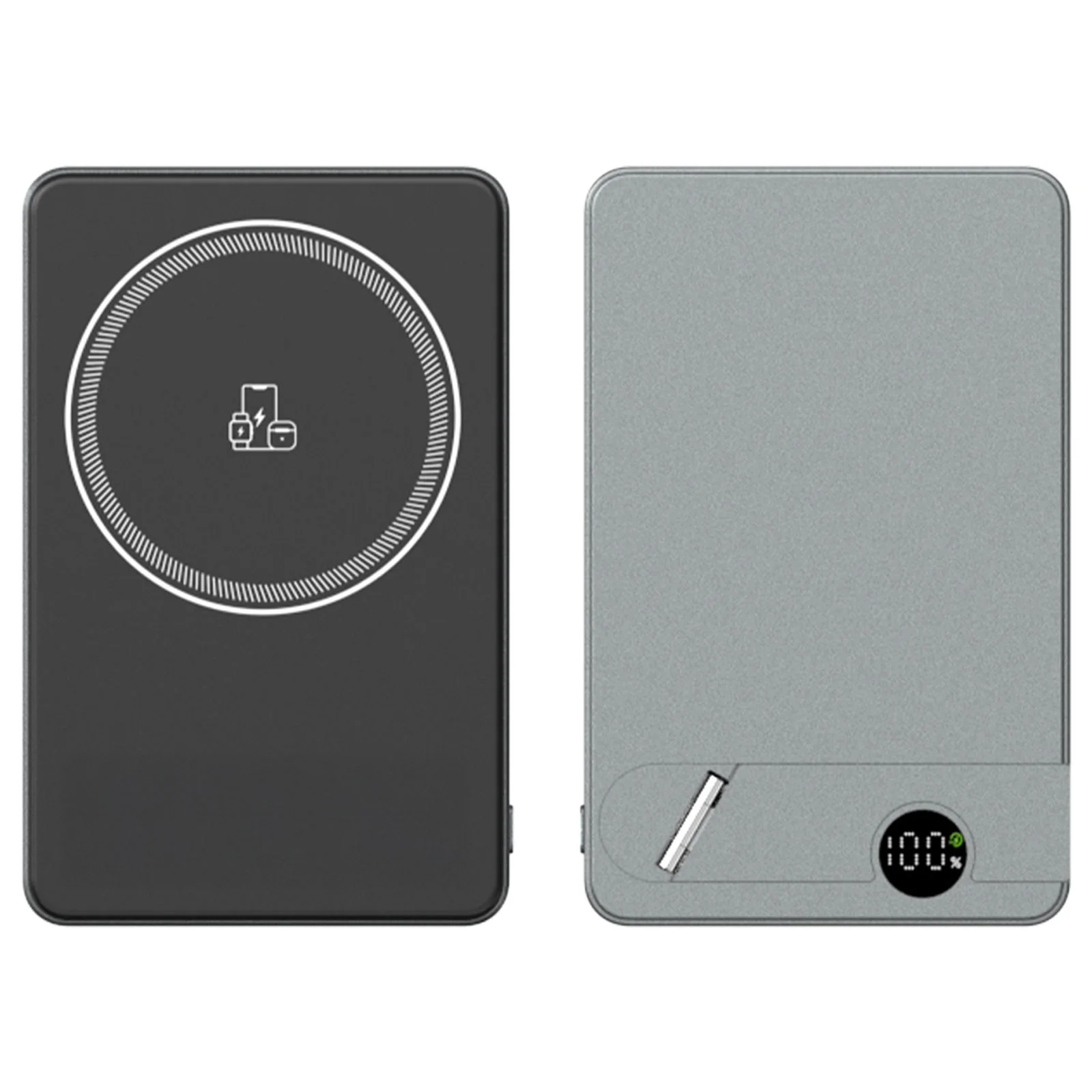 Kilyos 10.000 mAh Siyah Magsafe  Ve  Wıreless Standlı Powerbank