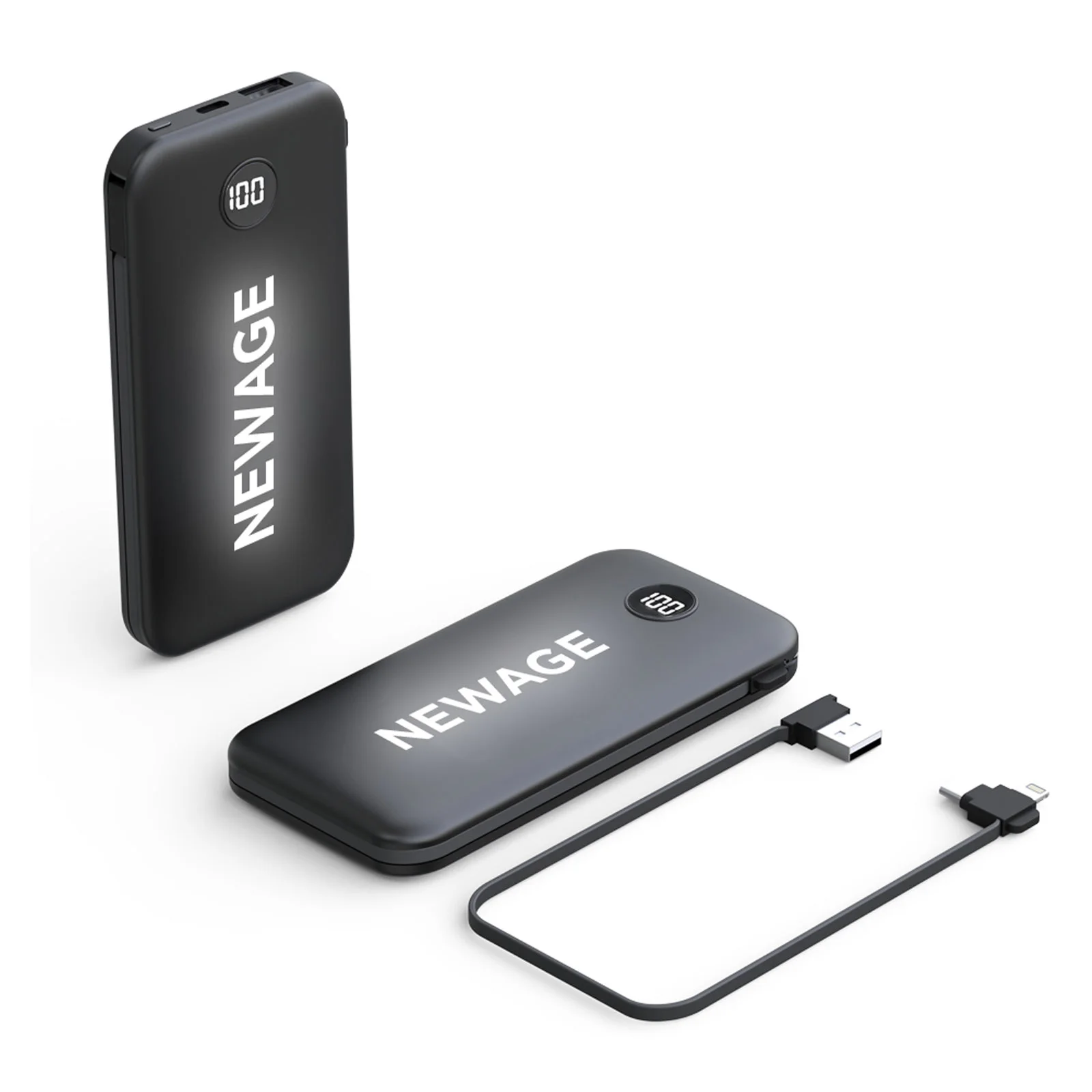 Ölüdeniz 10.000 mAh Siyah Powerbank görsel 2