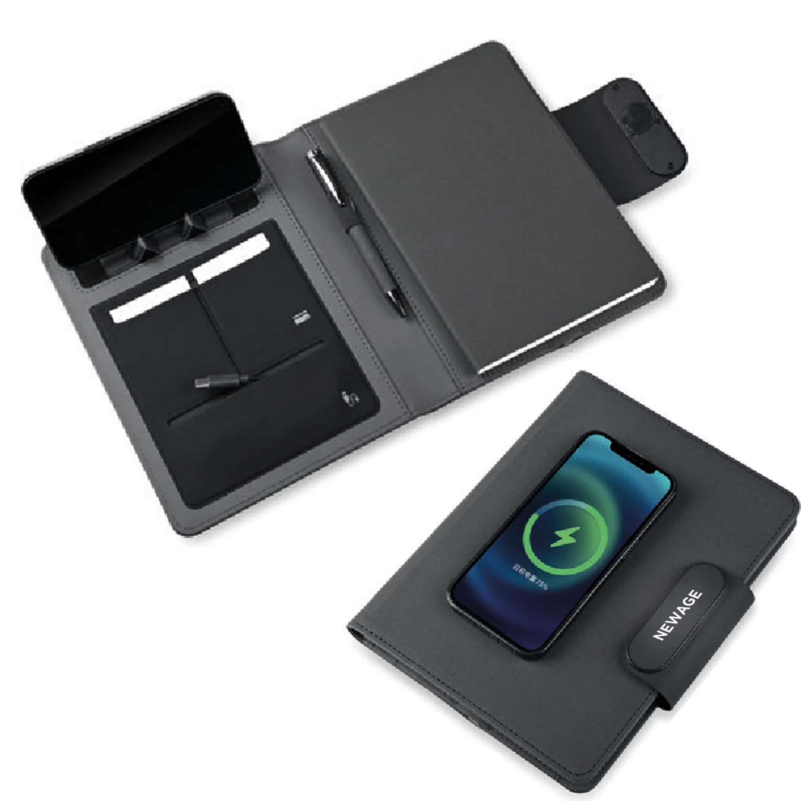 Didim 8000 mAh Wıreless Powerbank Defter görsel 2