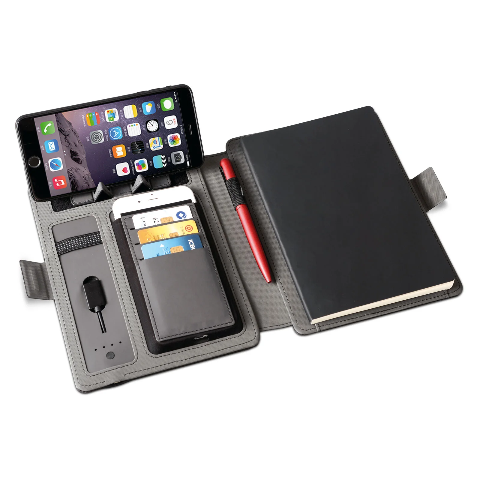Alanya 8.000 mAh Wıreless Powerbank Organizer görsel 2