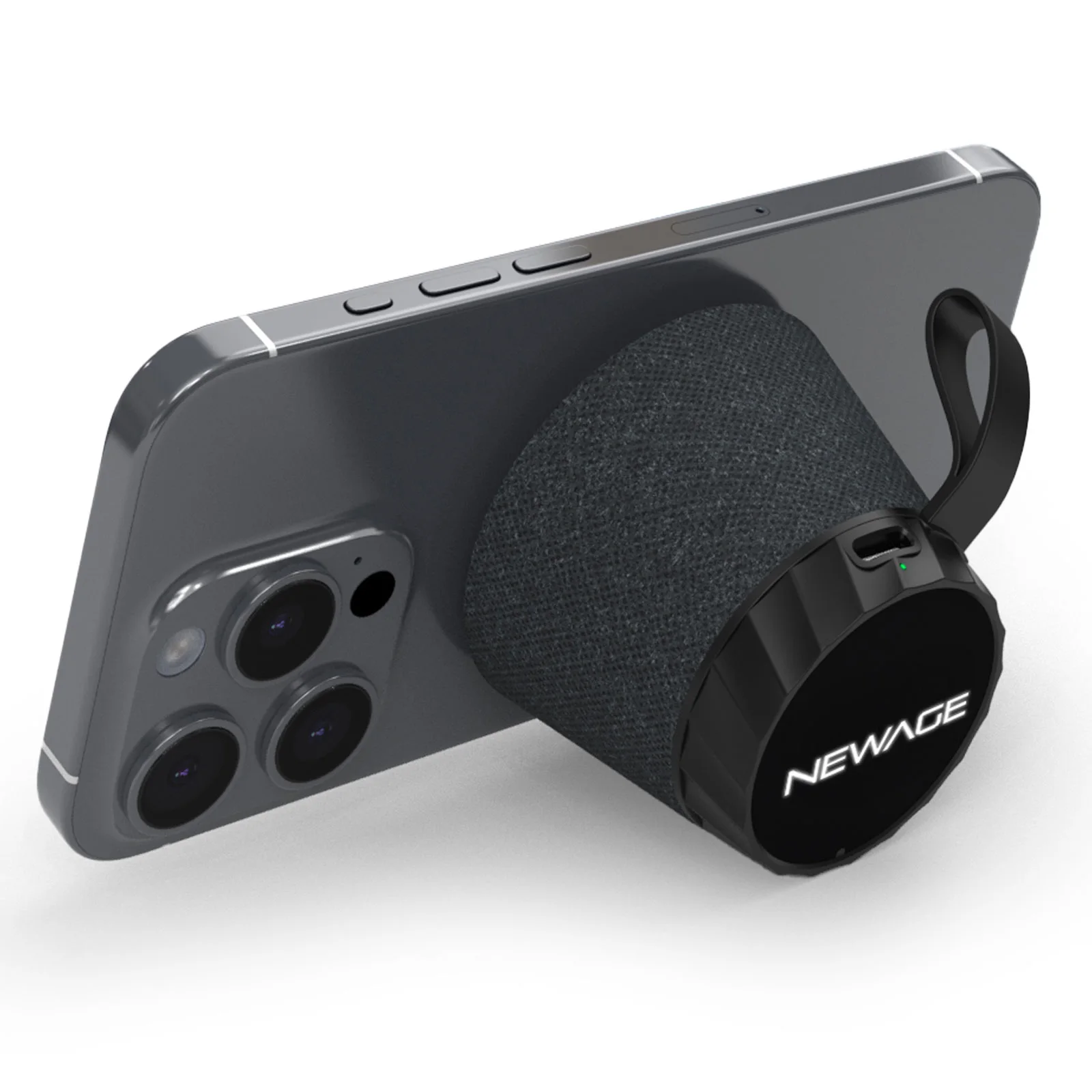 Yankı Siyah Bluetooth Mıknatıslı Işıklı Hoparlör görsel 2