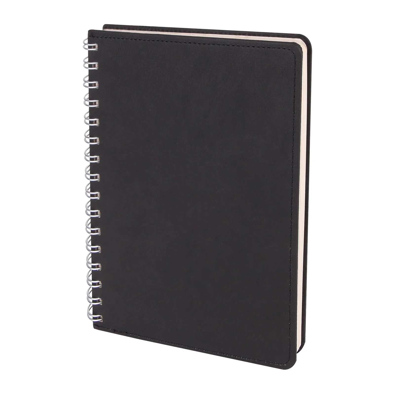 Batıkent Siyah Spiralli Tarihsiz Defter (15x21 cm)