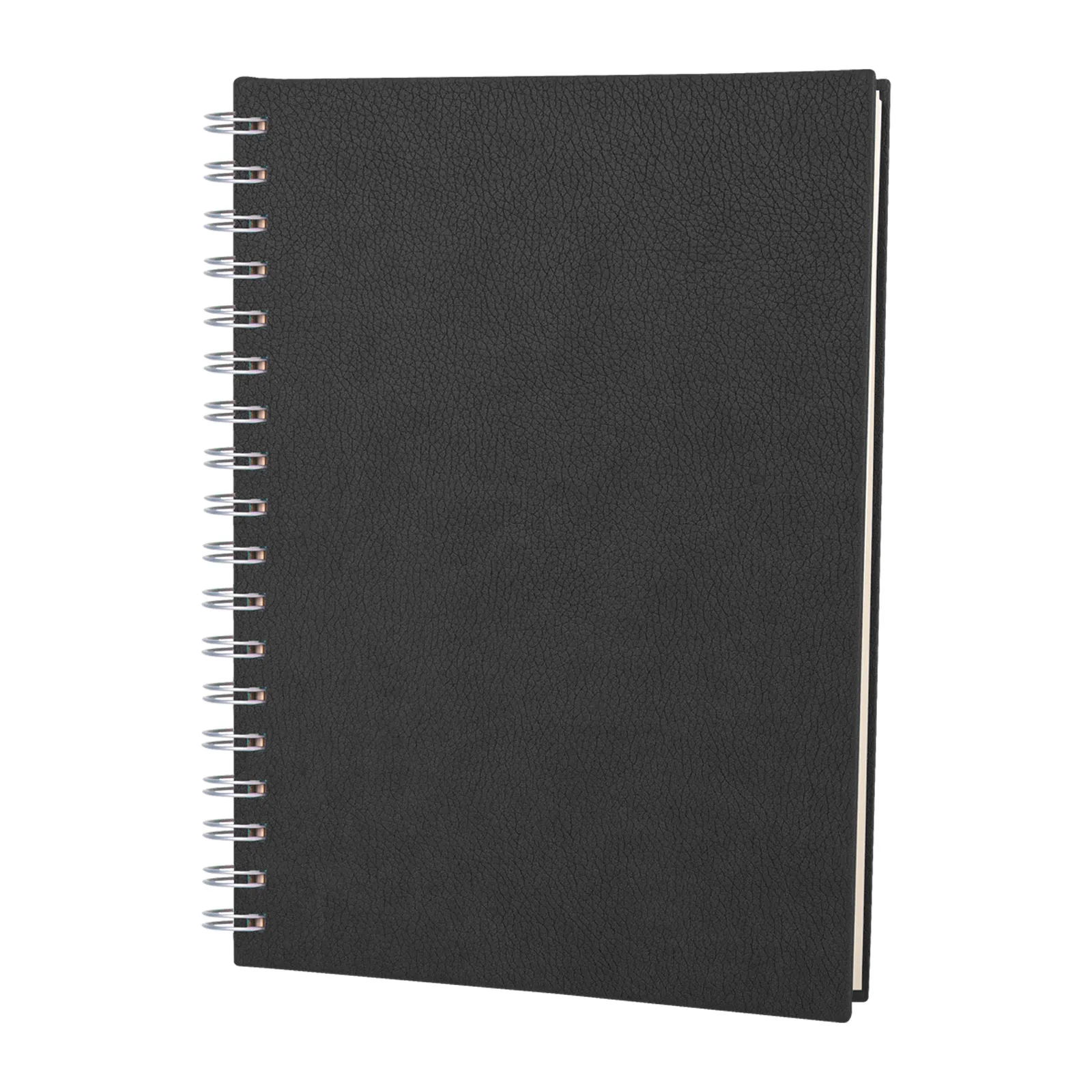 Altındağ Siyah Kareli Spiralli Tarihsiz Defter (17x24 cm)