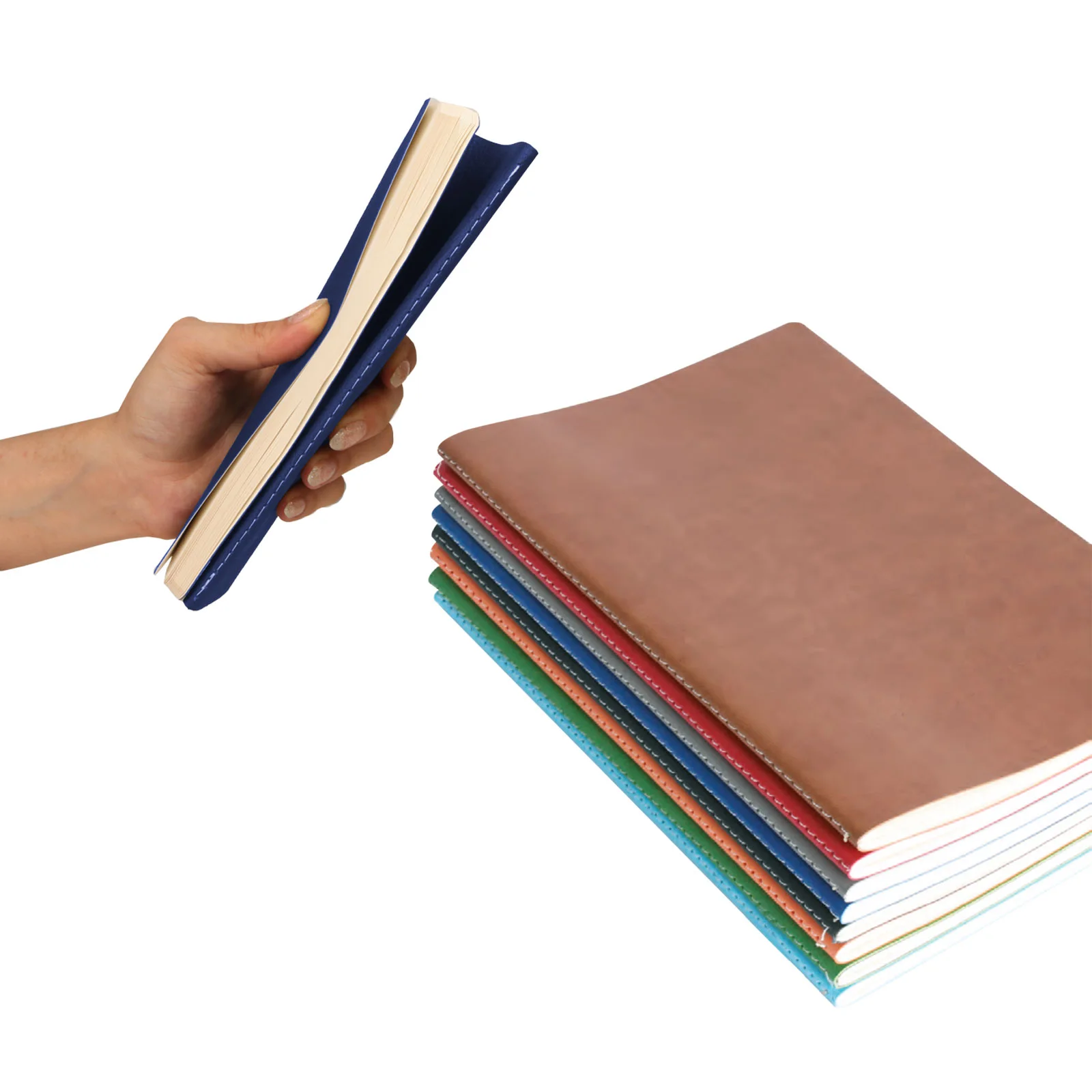 Sıhhiye Lacivert Terzi Dikişli Defter (13x21 cm) görsel 3