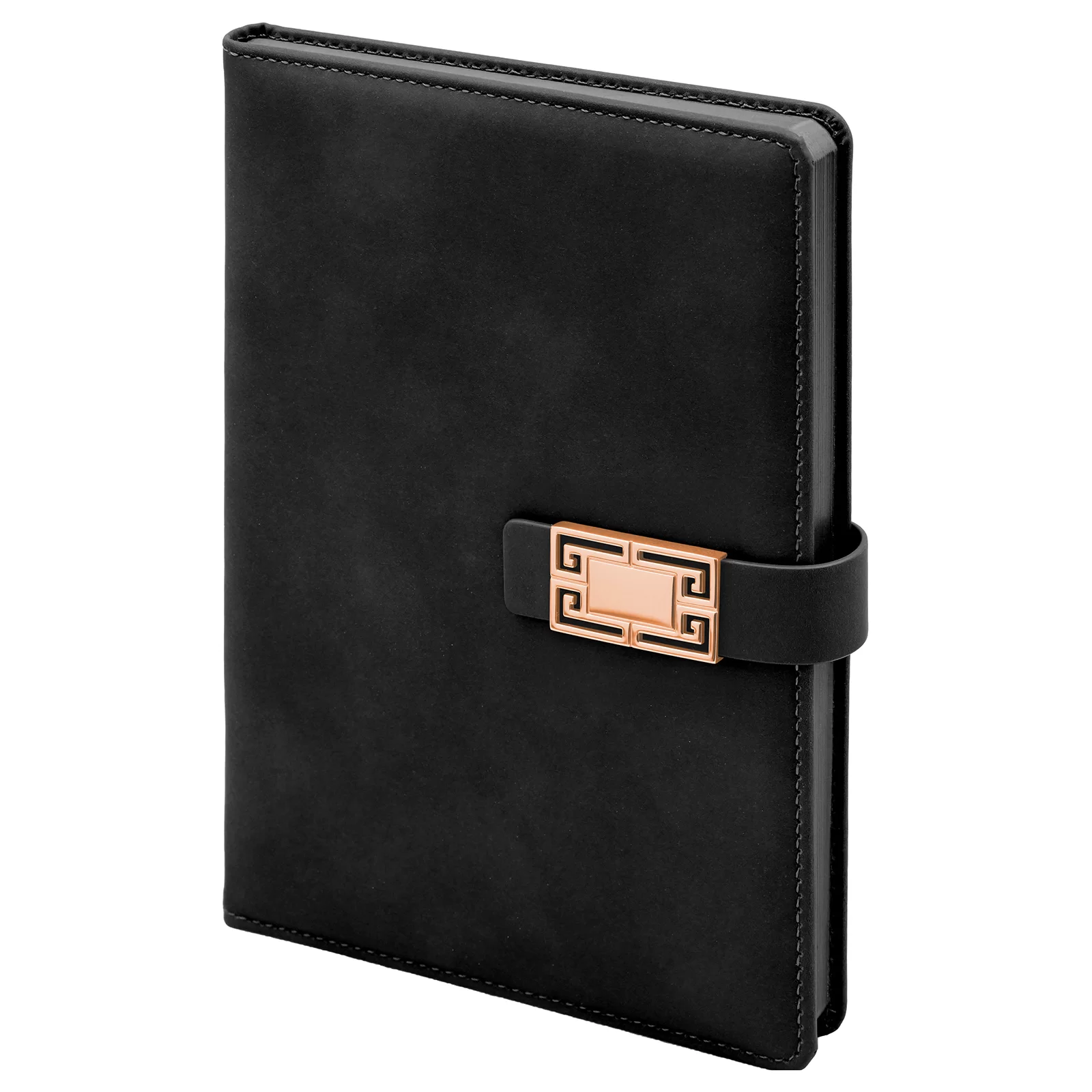 Öveçler Siyah Tarihsiz Defter (15x21 cm) görsel 1