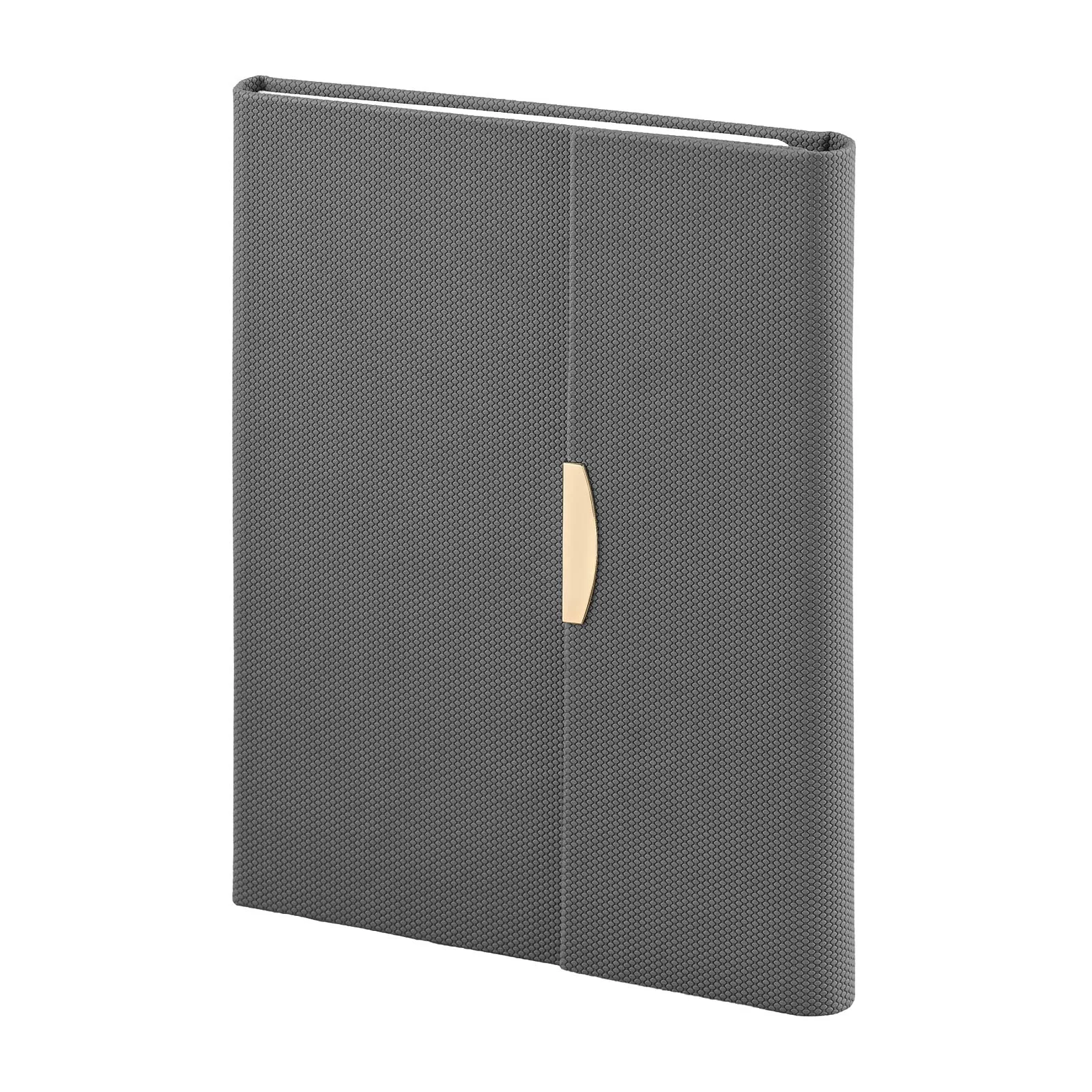 Bağlıca Gri Tarihsiz Defter (15x21 cm)