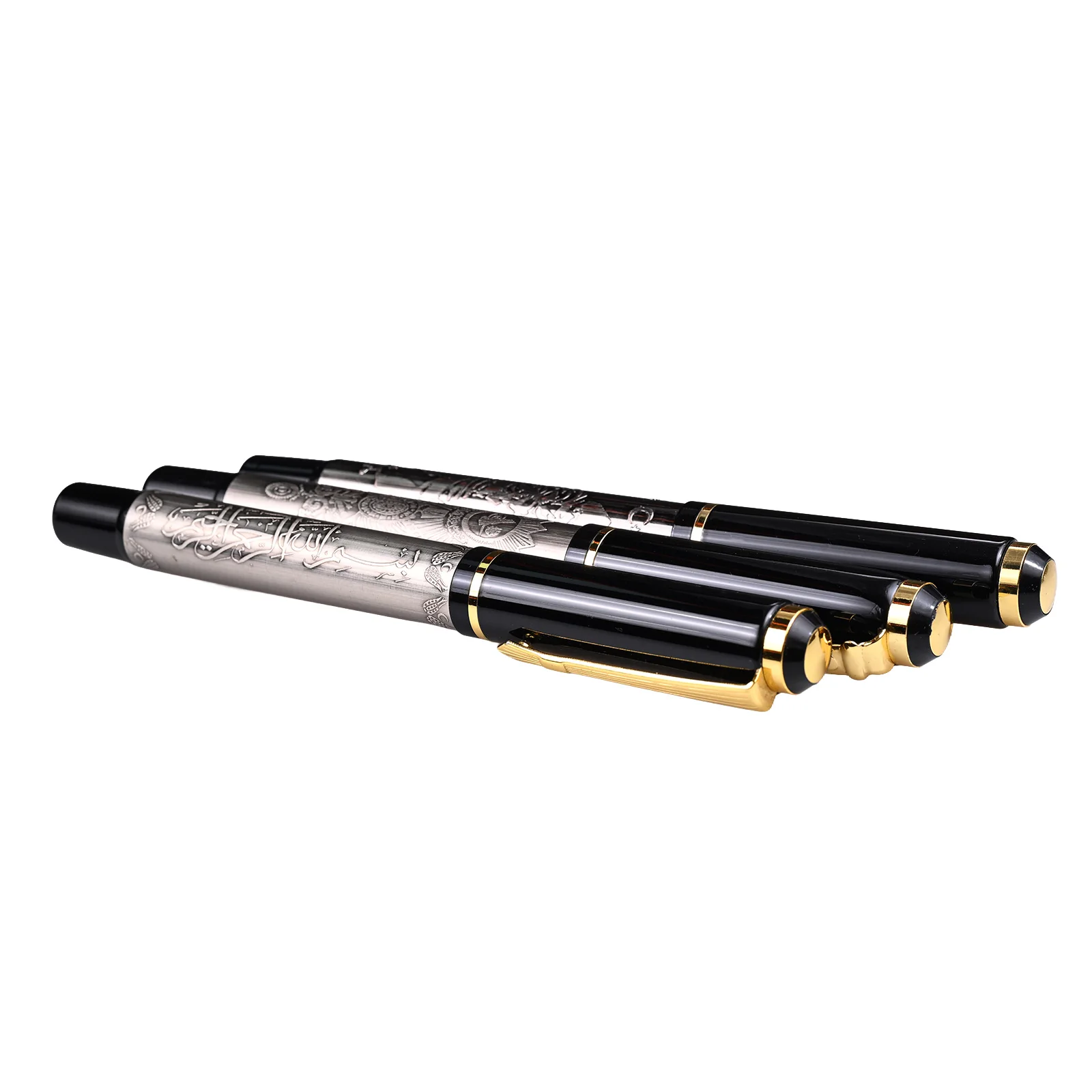 Hekimhan Besmele Kabartmalı Metal Roller Kalem görsel 2