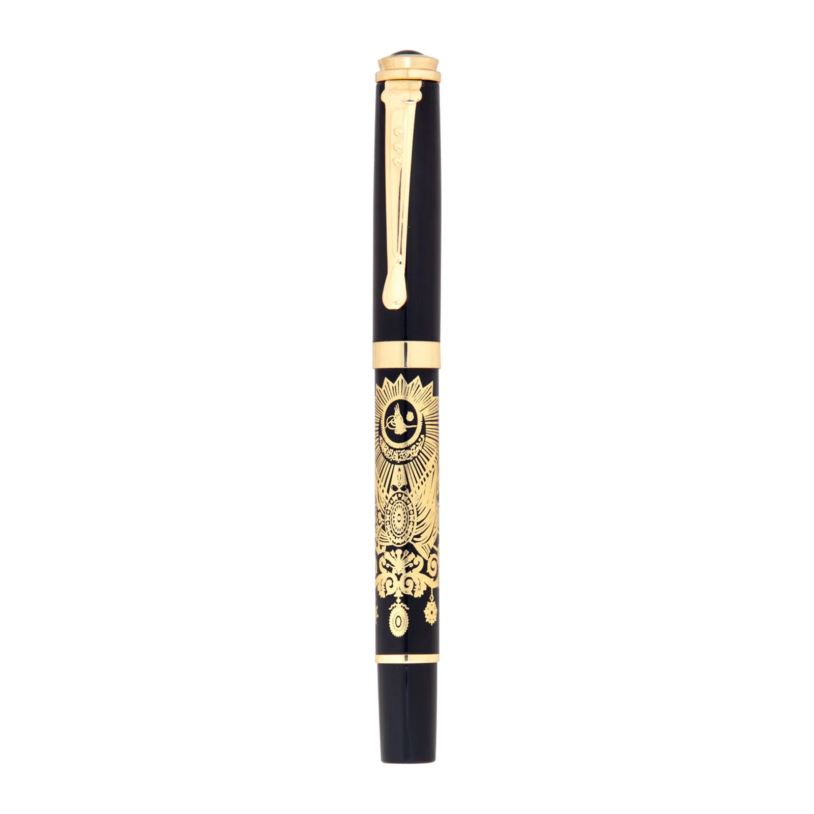Solhan Osmanlı Kabartmalı Metal Roller Kalem