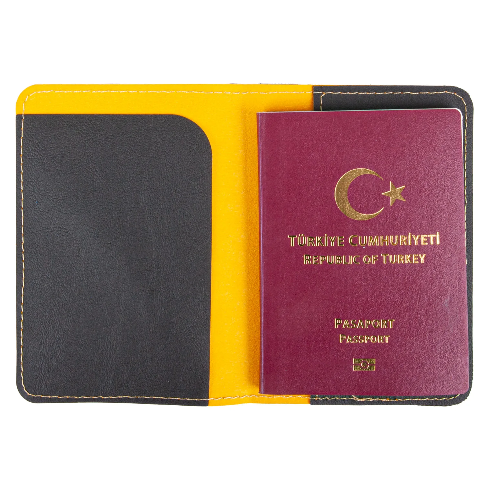 Pasaportluk Sarı Deri