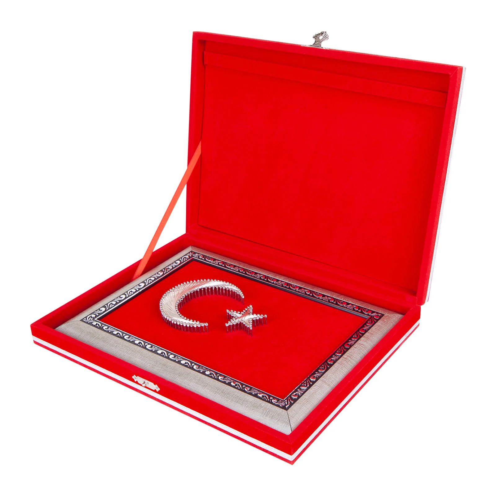 Sancak Dikdörtgen Bayrak Plaket görsel 2