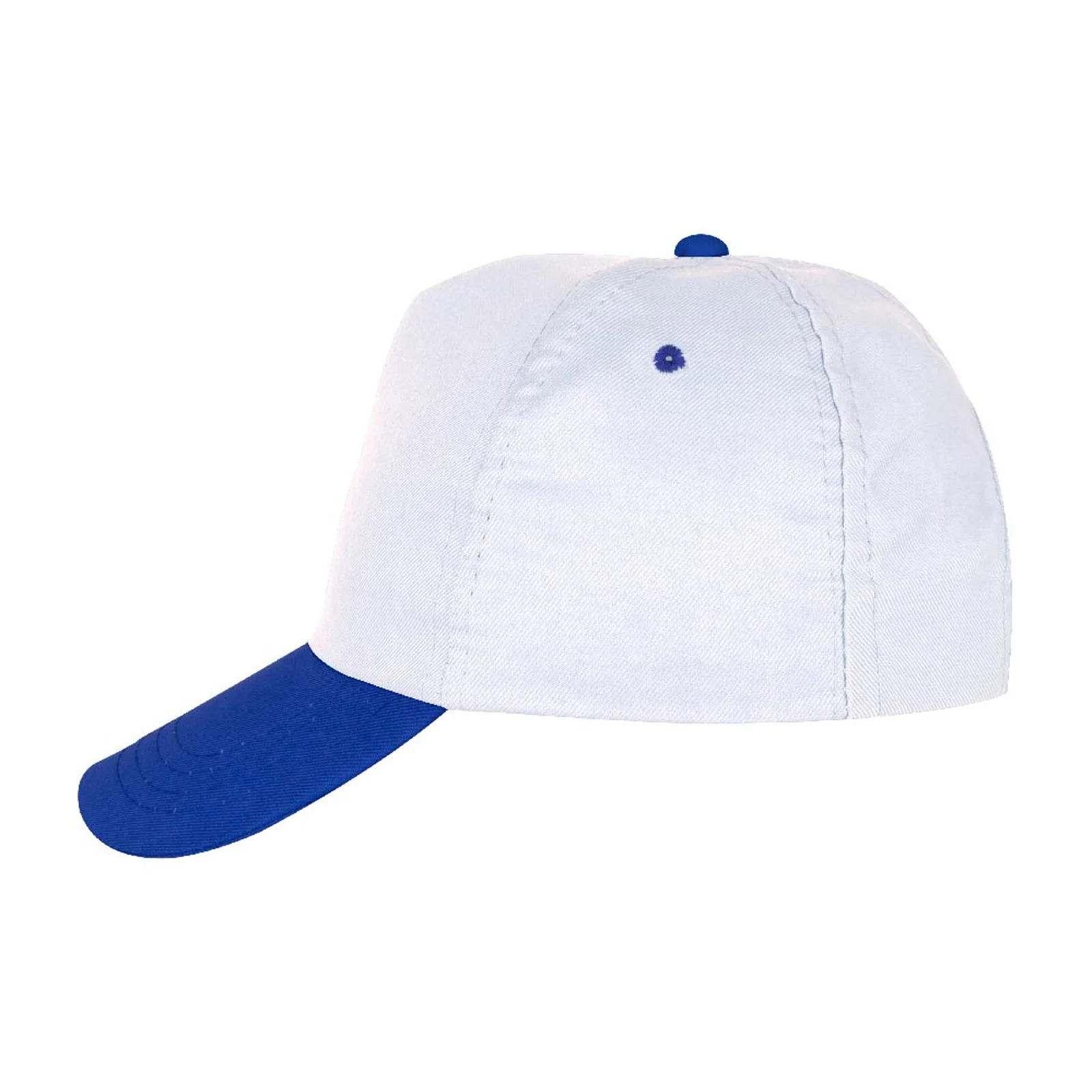 Papatya Beyaz-Saks Mavi Polyester Şapka görsel 3