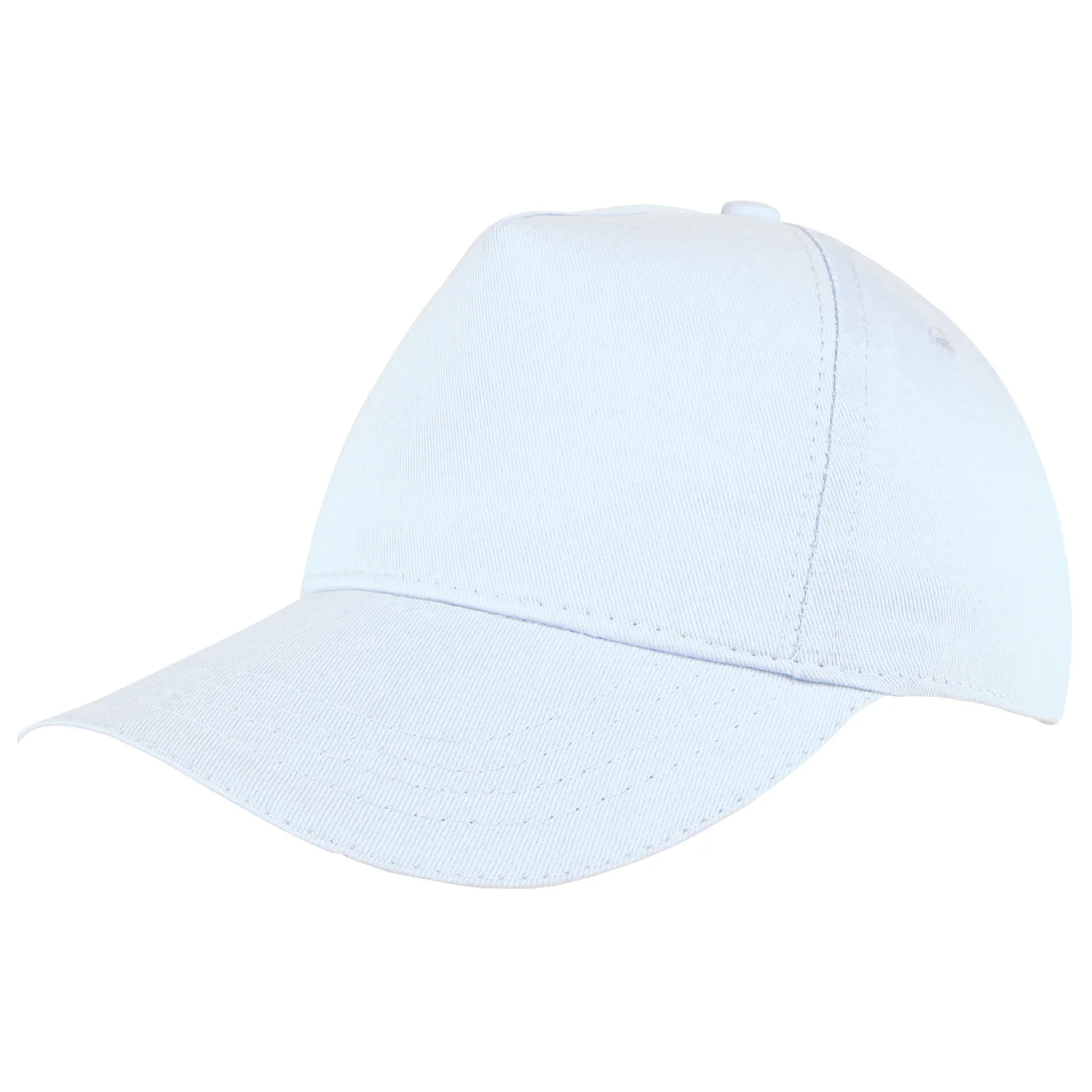 Kardelen Beyaz Cotton Kumaş Şapka görsel 1