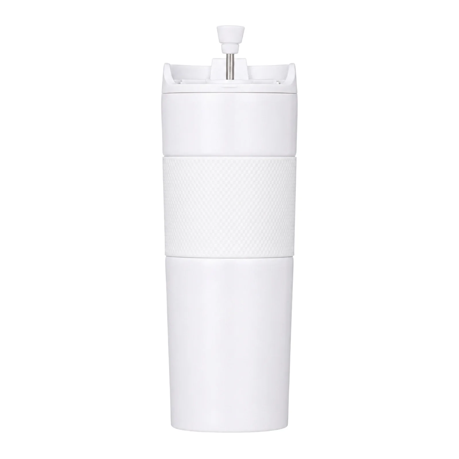 Cide Beyaz 500 ml French Press Termos görsel 1