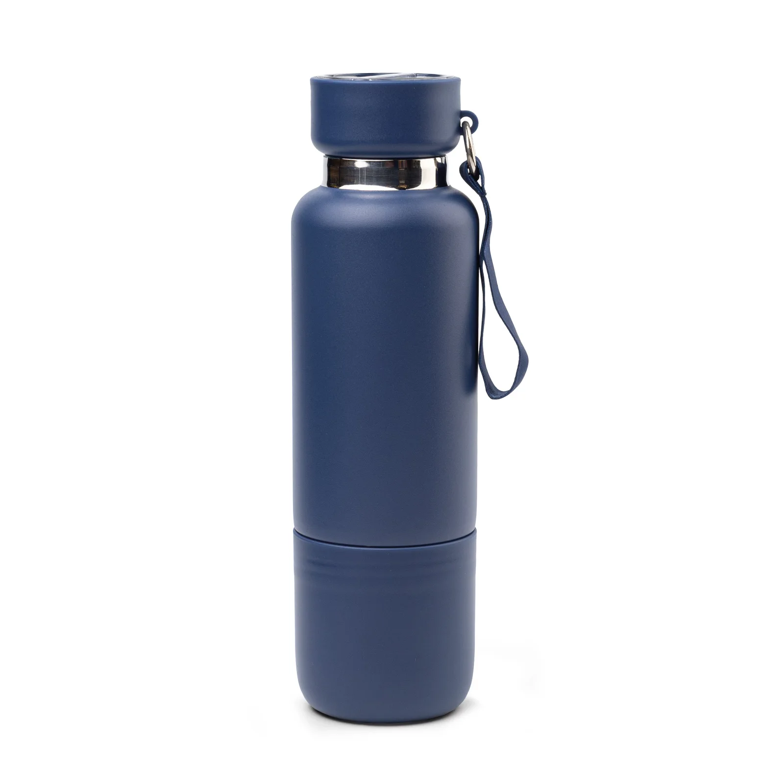 Uludağ Lacivert 500 ml Bardaklı Termos görsel 1