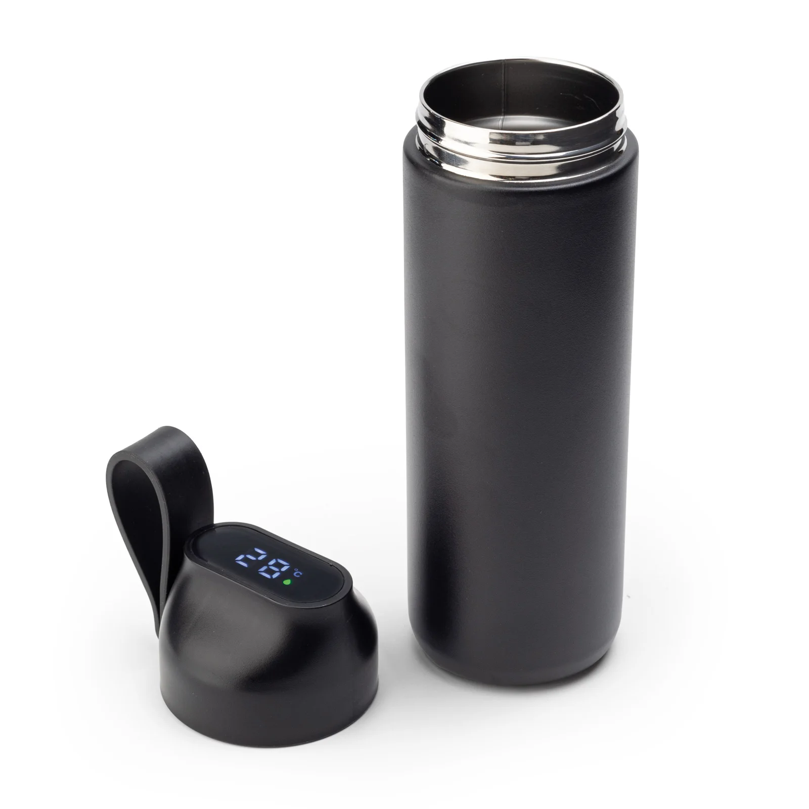Keban Siyah 600 ml Dereceli Termos görsel 2