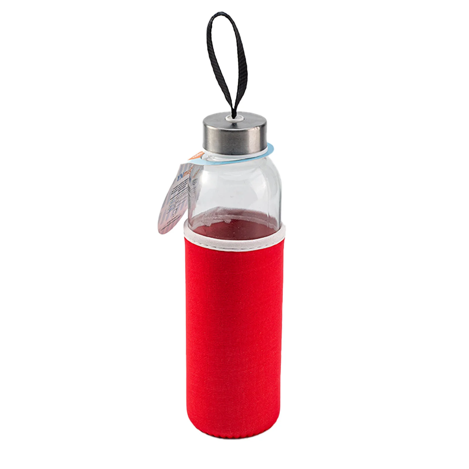 Ladoga Kırmızı 550 ml Cam Matara