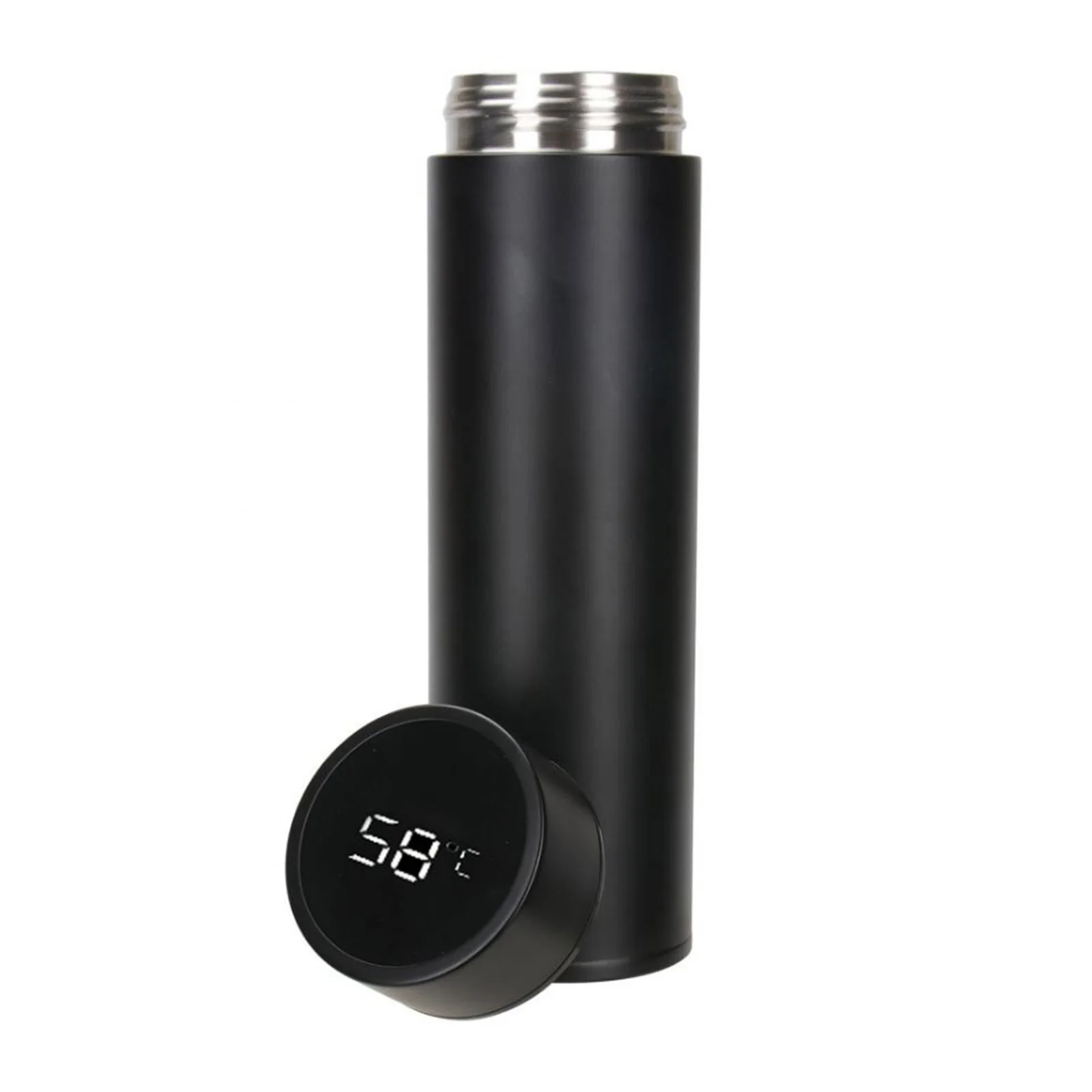 Beyşehir Siyah 500 ml Dereceli Termos