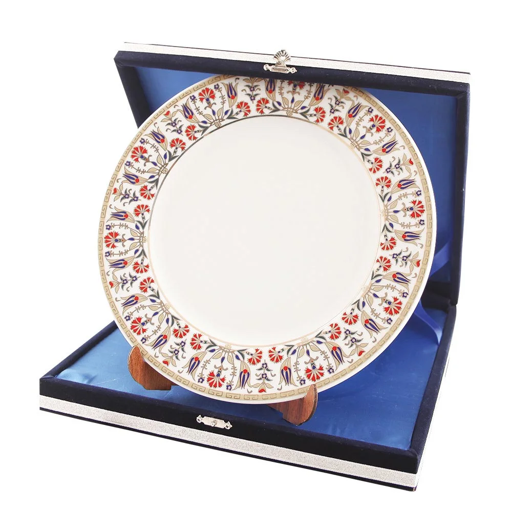 Ypt-02 Yaldız İşlemeli Plaket Tabak