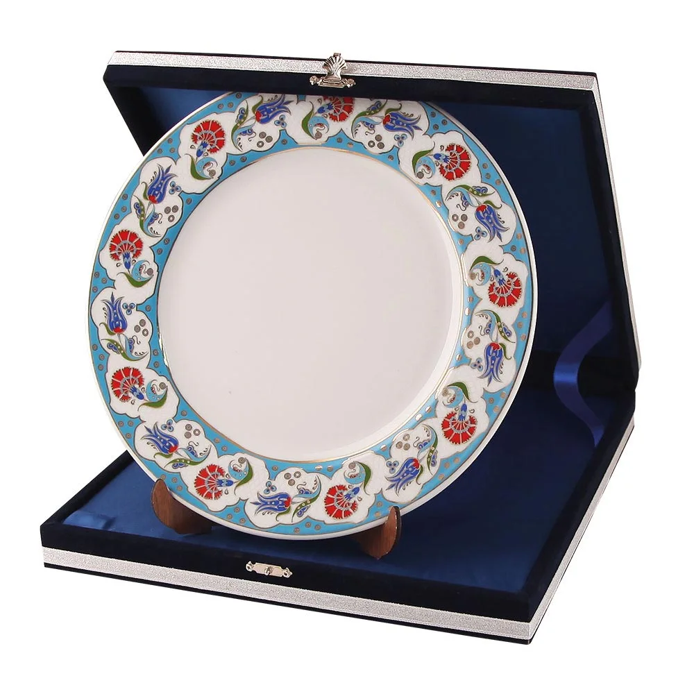 Ypt-05 Yaldız İşlemeli Plaket Tabak görsel 1
