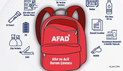 Afet Ve Acil Durum Çantası görsel 3