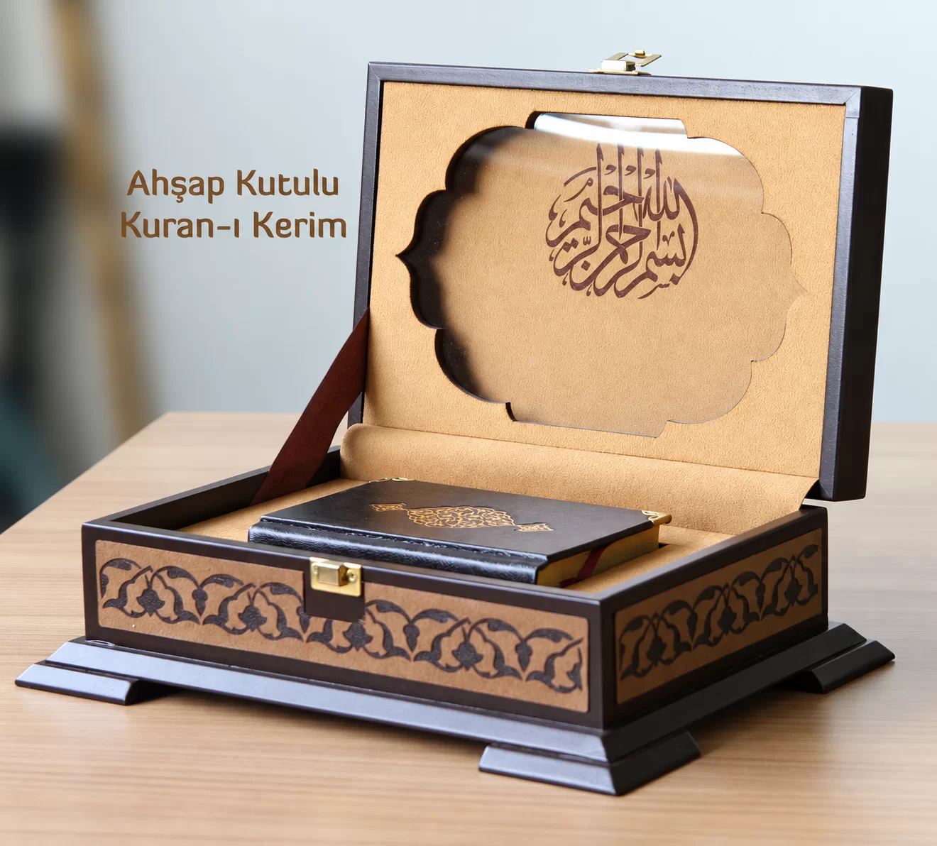 Ahşap Kuran-I Kerim Kutuları