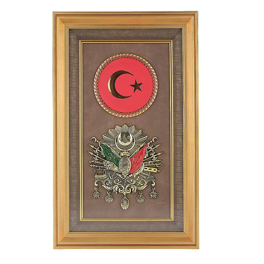Armalı Türk Bayrağı - Sarı