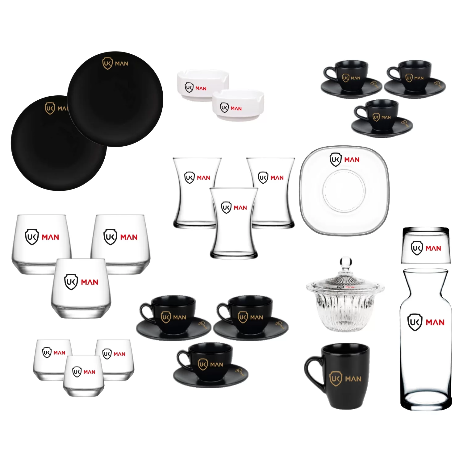 Black Diamond 140 Parça Ofis Seti