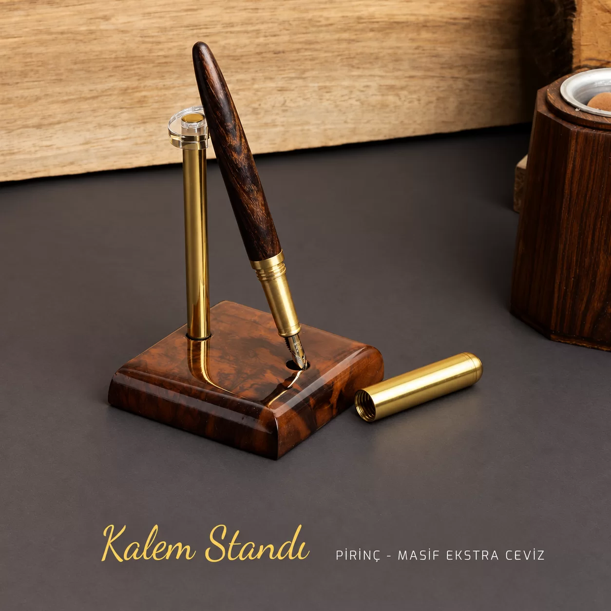 Ceviz – Pirinç Şık Kalem Standı