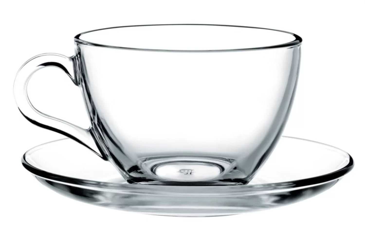 Paşabahçe Basic Çay Seti (Fincan & Tabak) 238 ml görsel 2
