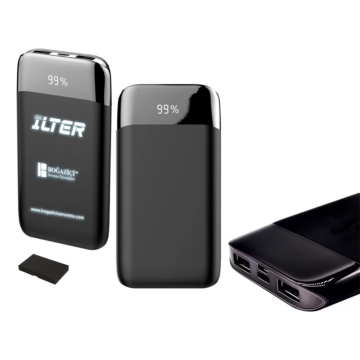 Shake Işık Kazıma Powerbank 10.000 mAh