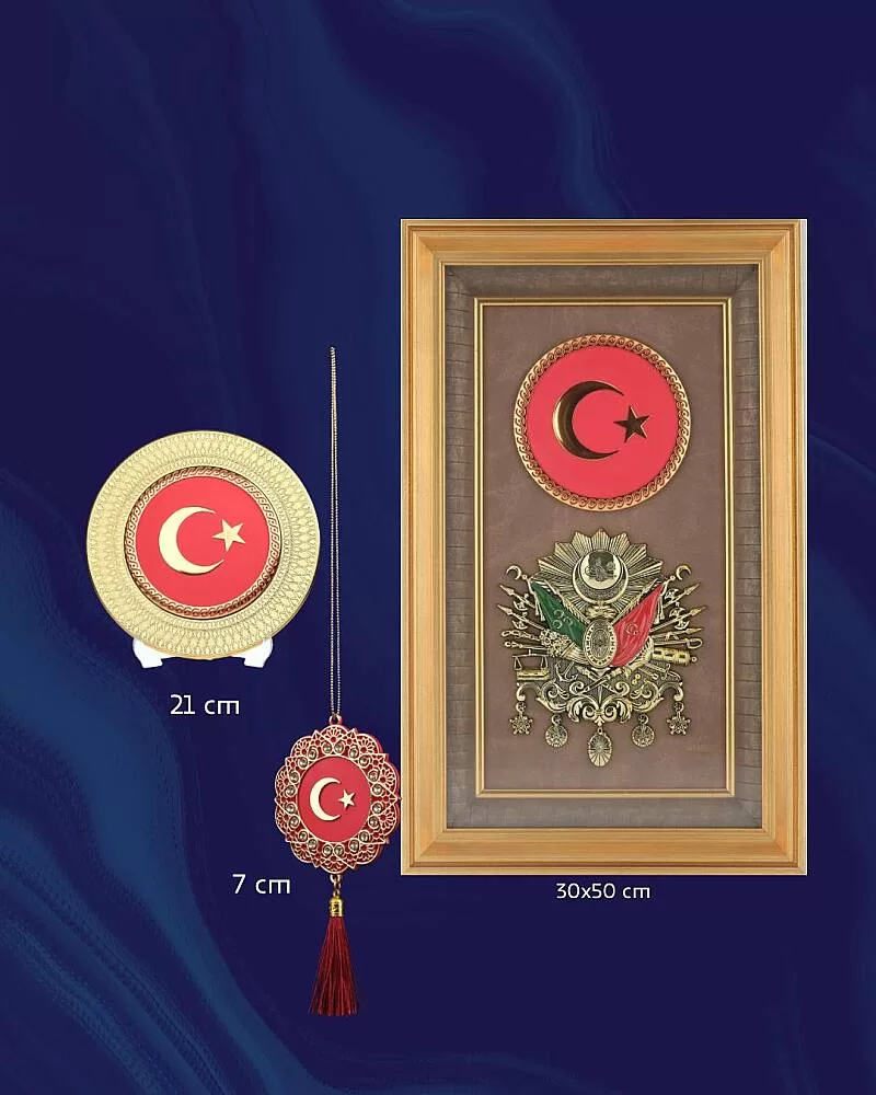 Türk Bayraklı Set